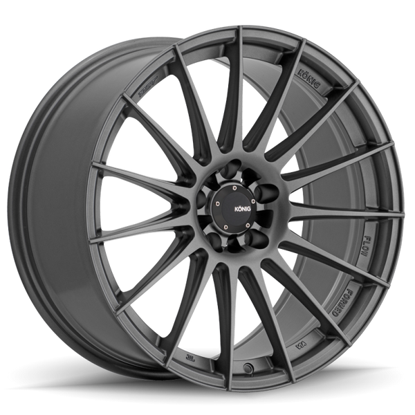 Konig Rennform 18x8 5x112 ET45 Matte Grey - RF8851245G by Konig