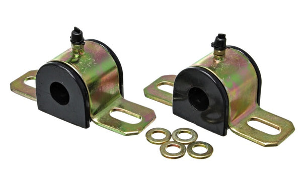 Energy Suspension All Non-Spec Vehicle Black 22mm Front Sway Bar Bushings - 9.5158G by Energy Suspension - front view