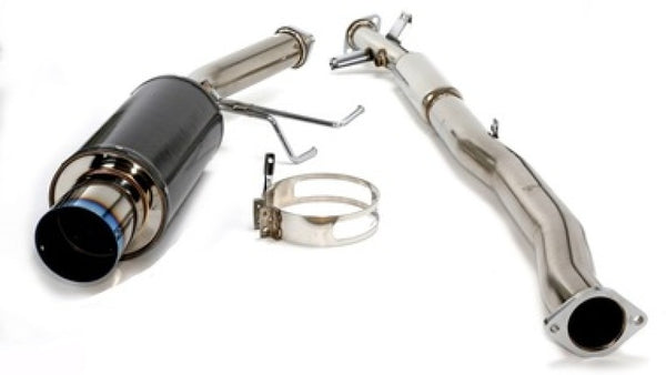 HKS  95-98 Eagle Talon TSE 2.0 Turbo AWD Carbon Ti Hi-Power Exhaust - 3112-EX002 by HKS