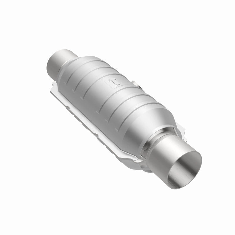 MagnaFlow Conv Univ 2.5in Inlet/Outlet Center/Center Round 11in Body L x 5.125in W x 15in Overall L - 51356