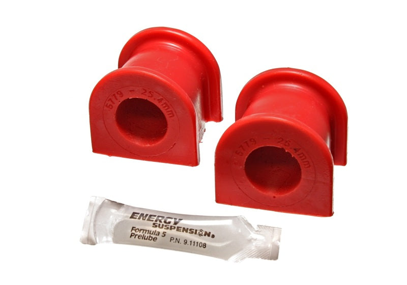 Energy Suspension 04-05 Acura TSX Red 25.4mm/1in Front Sway Bar Bushing Set - 16.5137R