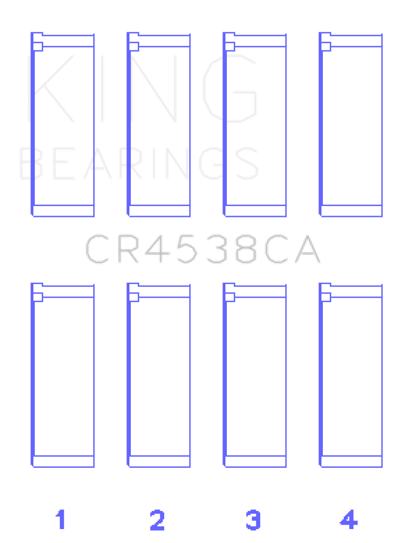 King Mini Cooper S/Cooper S Conv/Works W11B16A (Size +0.5) Rod Bearing Set - CR4538CA0.5