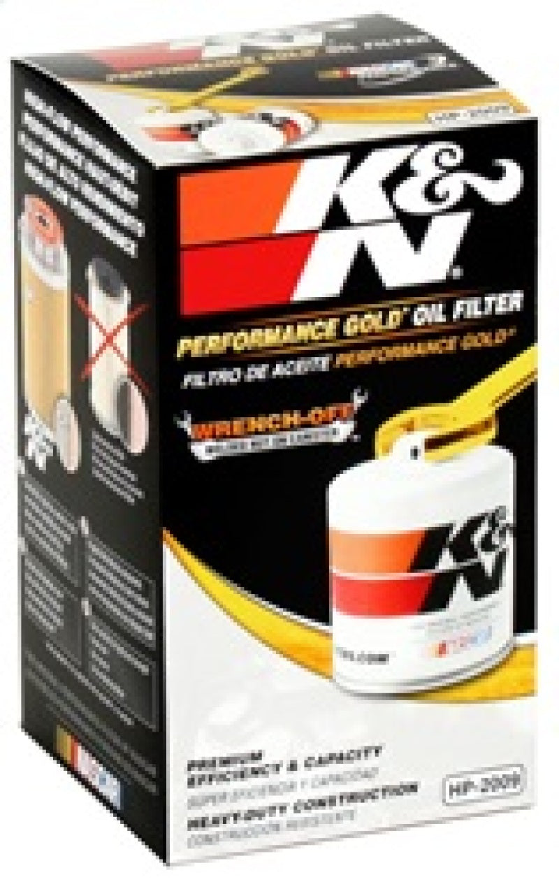 K&N 03-05 Neon SRT-4 / Lotus Elise Performance Gold Oil Filter - HP-2009