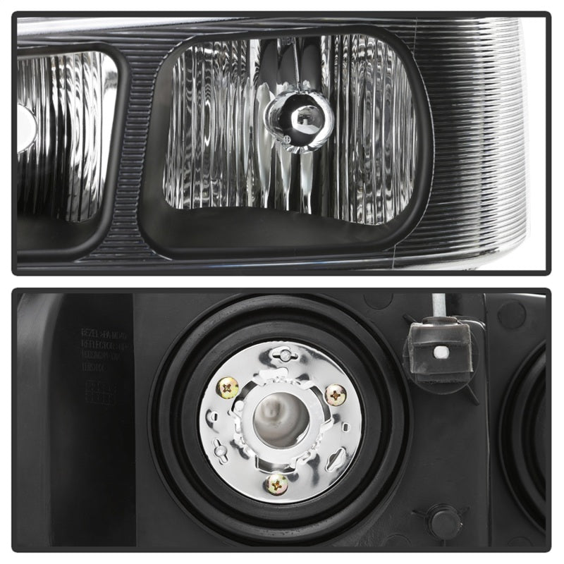 xTune 03-17 Chevrolet Express 1500 OEM Style Headlights - Black (HD-JH-CEX03-OE-BK) - 9042485