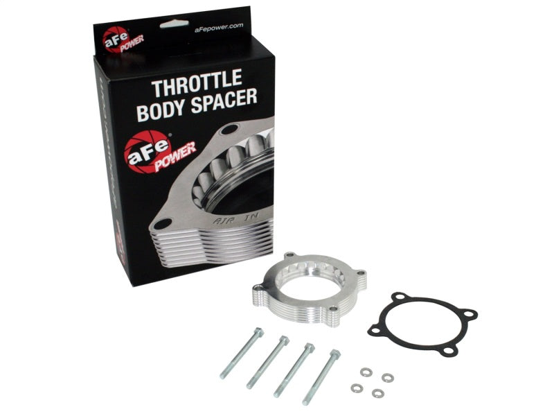 aFe Silver Bullet Throttle Body Spacers TBS Ford F-150/Mustang GT 2011-12 V8-5.0L - 46-33010