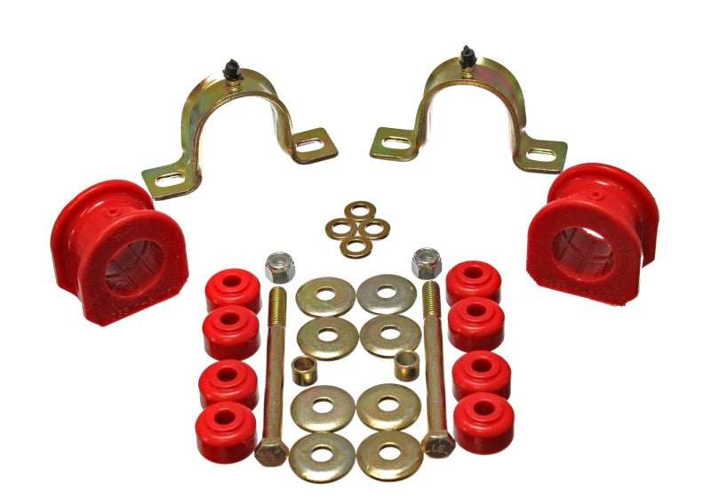 Energy Suspension Gm 4Wd Front Swaybar - 33Mm - Red - 3.5207R for 1994-2004 Chevrolet S10 - angle view