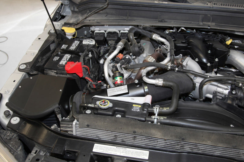 K&N 11-13 Ford F250/F350/F450/F550 Super Duty 6.7L V8 DSL Black Performance Intake Kit - 71-2582