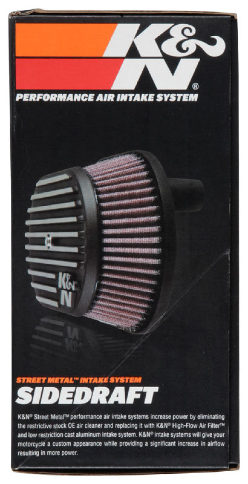K&N Street Metal Intake System for 12-16 Harley Davidson Road King 103cl Side Draft Touring - RK-3952 for 2008-2016 Harley Da