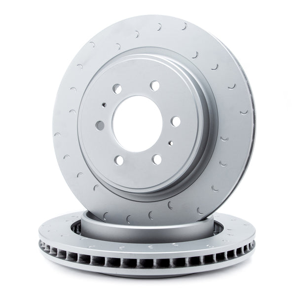 Alcon 2010+ Ford F-150 360x32mm Rear Rotor Kit - DKR3430X987C for 2009-2019 Ford F 150 - front view