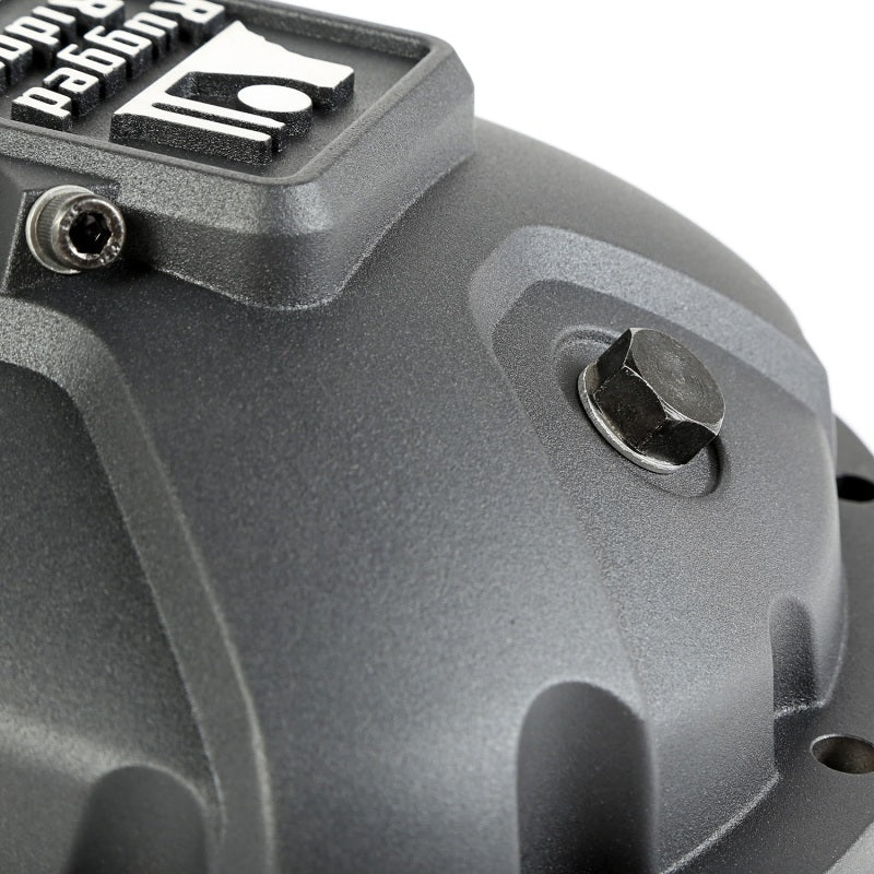 Rugged Ridge Boulder Aluminum Differential Cover Dana 30 Black - 16595.13