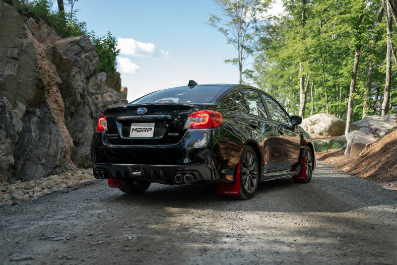 MBRP 15-19 Subaru WRX 2.0L/STI 2.5L 3in Dual Split Rear Exit w/ 3.5in Tips - T304 (Race Version) - S4802304