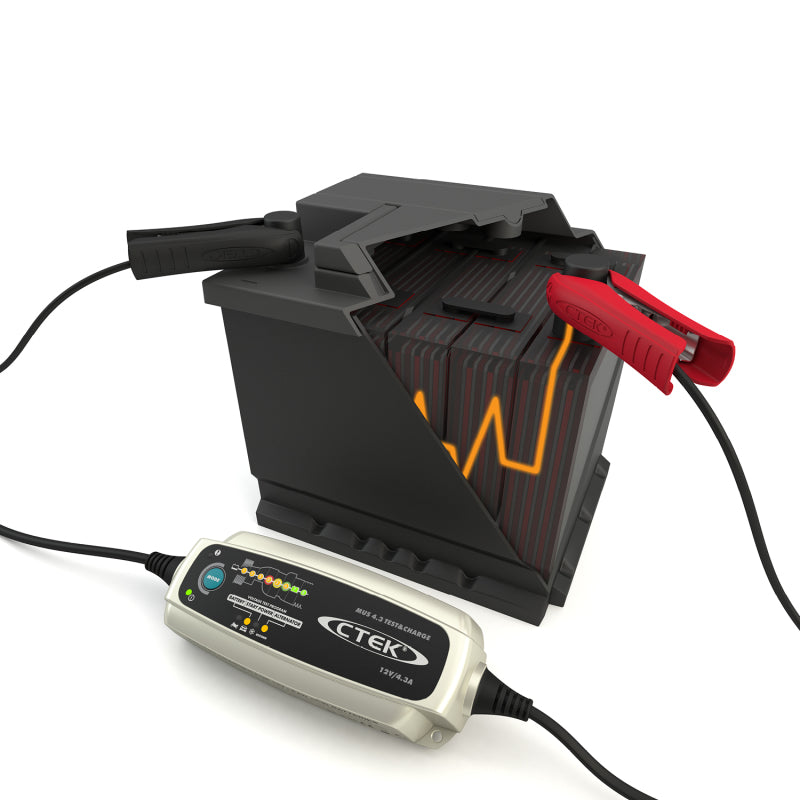 CTEK Battery Charger - MUS 4.3 Test &amp; Charge - 12V