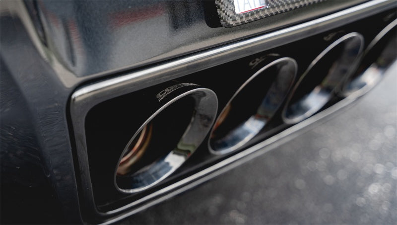 Corsa 2014-2019 Chevrolet Corvette C7 6.2L 2.75in Xtreme Valve-Back w/ Dual NPP &amp; Quad Black Tips - 14776BLK