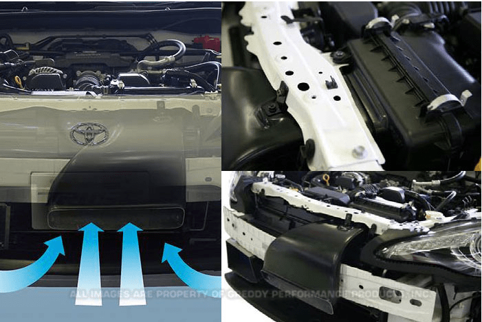GReddy 13+ Subaru BRZ-13+ Scion FR-S Air Intake Snorkel for Factory Air Box