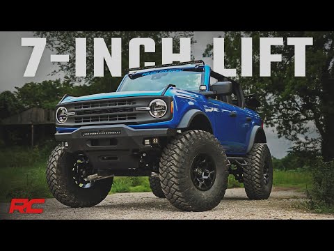Rough Country - 7 Inch Lift Kit | 4-Door Base | Ford Bronco 4WD (2021-2023)
