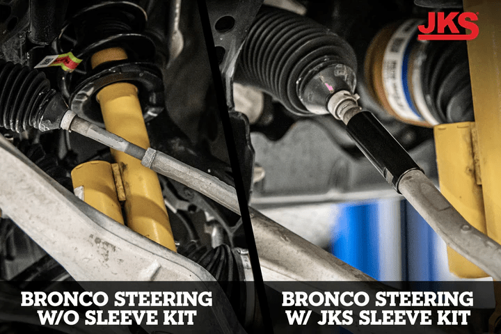 JKS Manufacturing 2021 Ford Bronco Tie Rod End Sleeve Kit