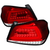 SPEC-D Subaru Impreza WRX/STI Sequential LED Tail Lights - Red Lens/Chrome Housing - 2015-2019 Impreza WRX/STI Only