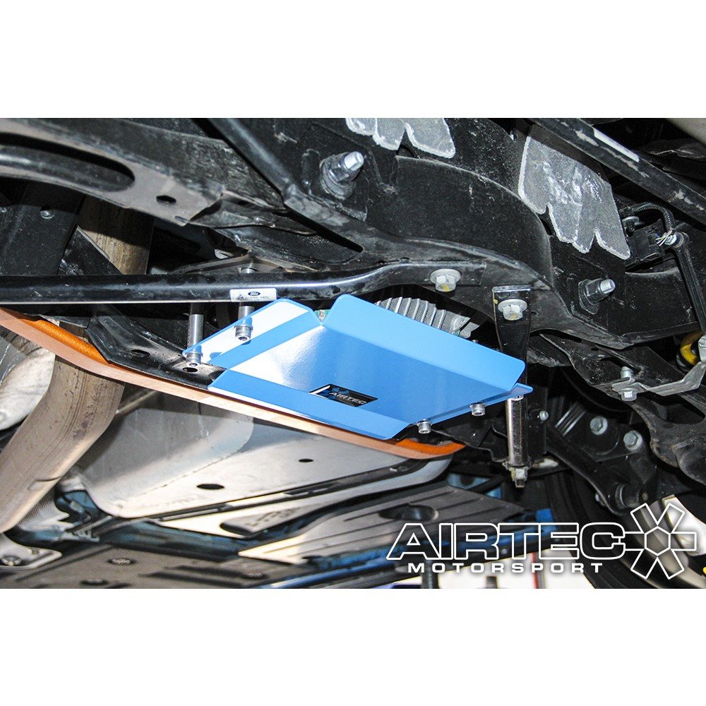 Airtec Motorsports Focus RS Rear Diff Cooler - Nitrous Blue