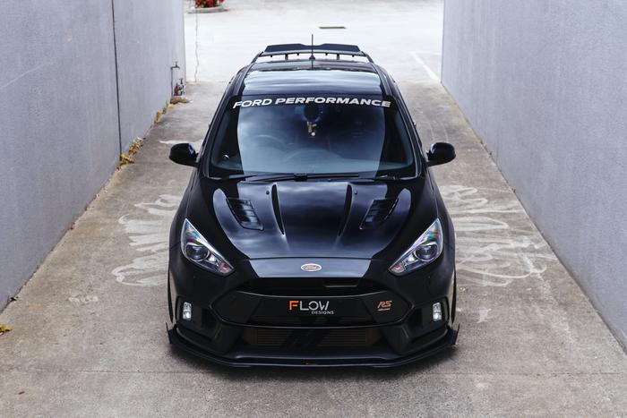 Flow Designs MK3 Focus RS Rear Spoiler Extension