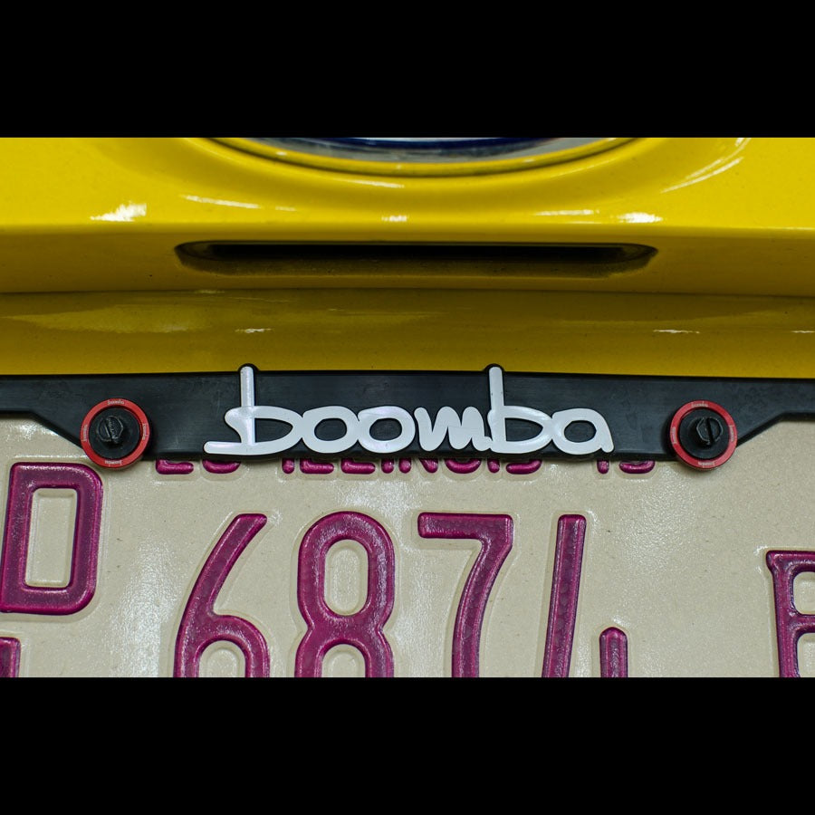 Boomba Racing Ford License Plate Washers - Anodized