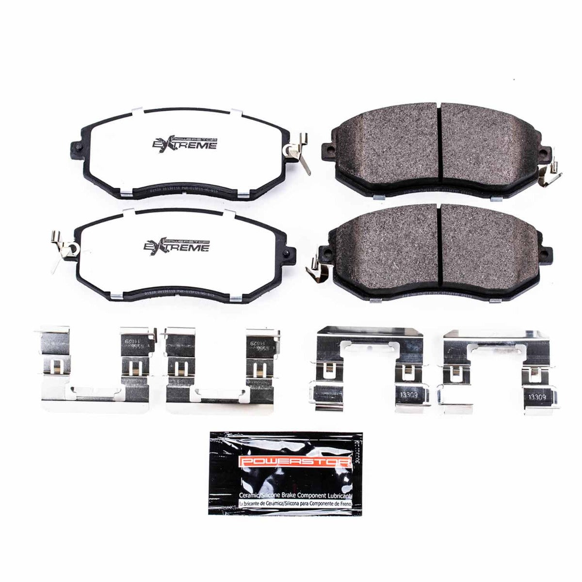 Power Stop 13-16 Scion FR-S Rear Z26 Extreme Street Brake Pads w-Hardware - with Vented Rotors