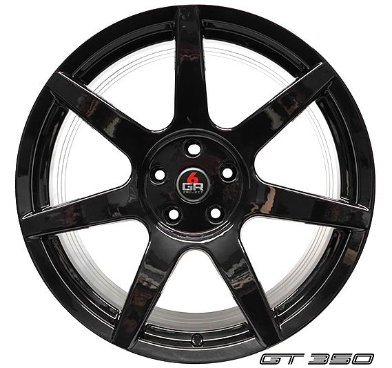 Project 6GR Seven  GT350 GT350R Spun Forged Rims