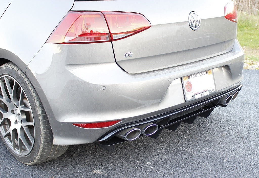 Verus Engineering - MK 7 - 7.5 Volkswagen Golf R - GTI Rear Diffuser