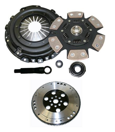 Comp Clutch 13-17 Ford Focus ST Stage 4 - 6 Pad Ceramic Sprung Clutch Kit Includes Flywheel; Excludes Release Bearing