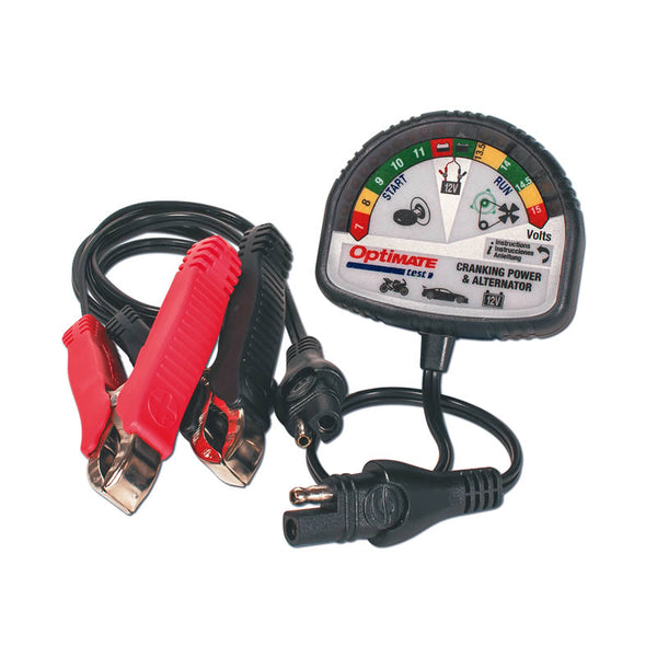 OptiMate TS-121 Battery Tester by Optimate - front view