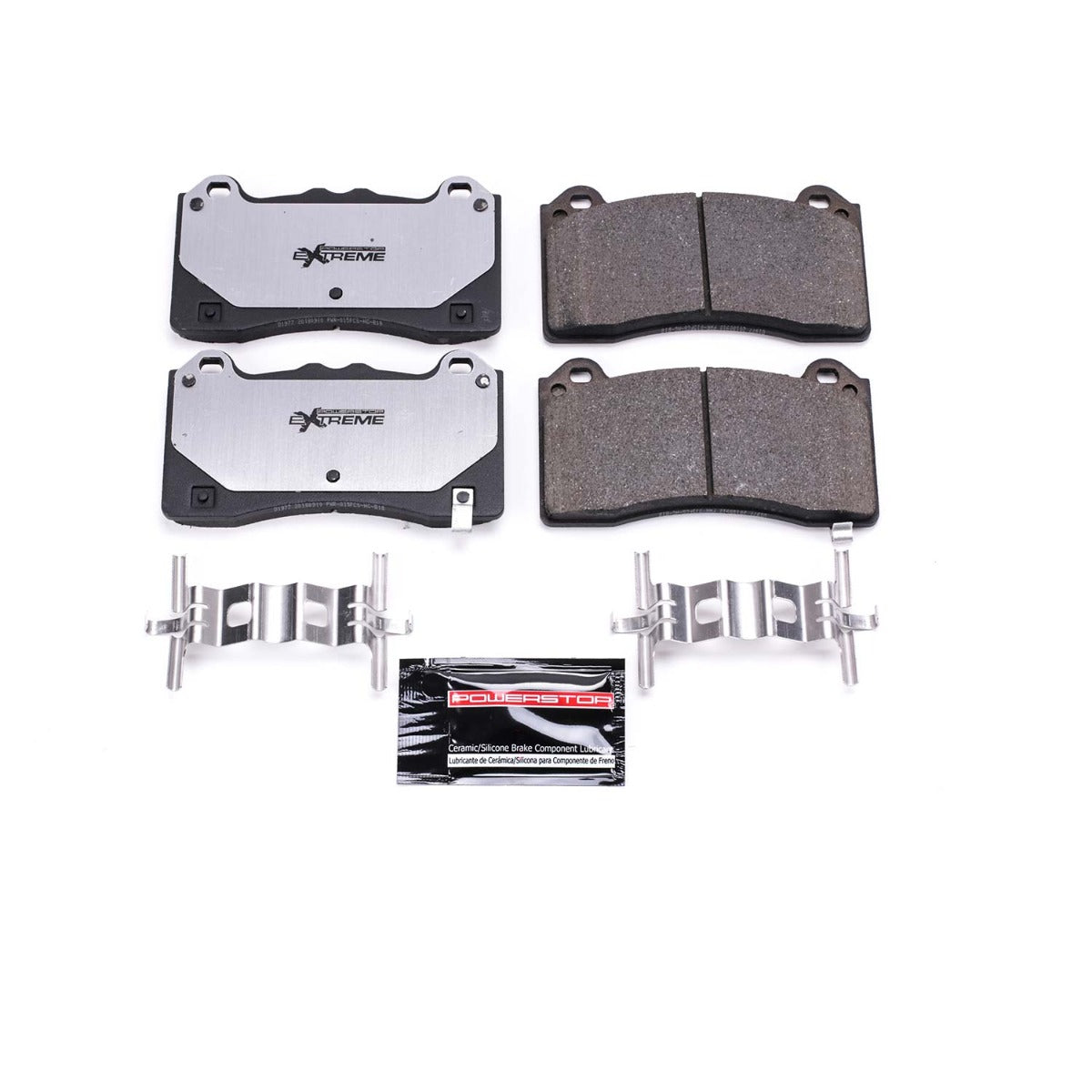 Power Stop 16-18 Ford Focus Front Z26 Extreme Street Brake Pads w-Hardware